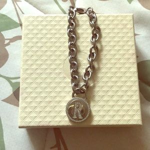 Initial R Bracelet